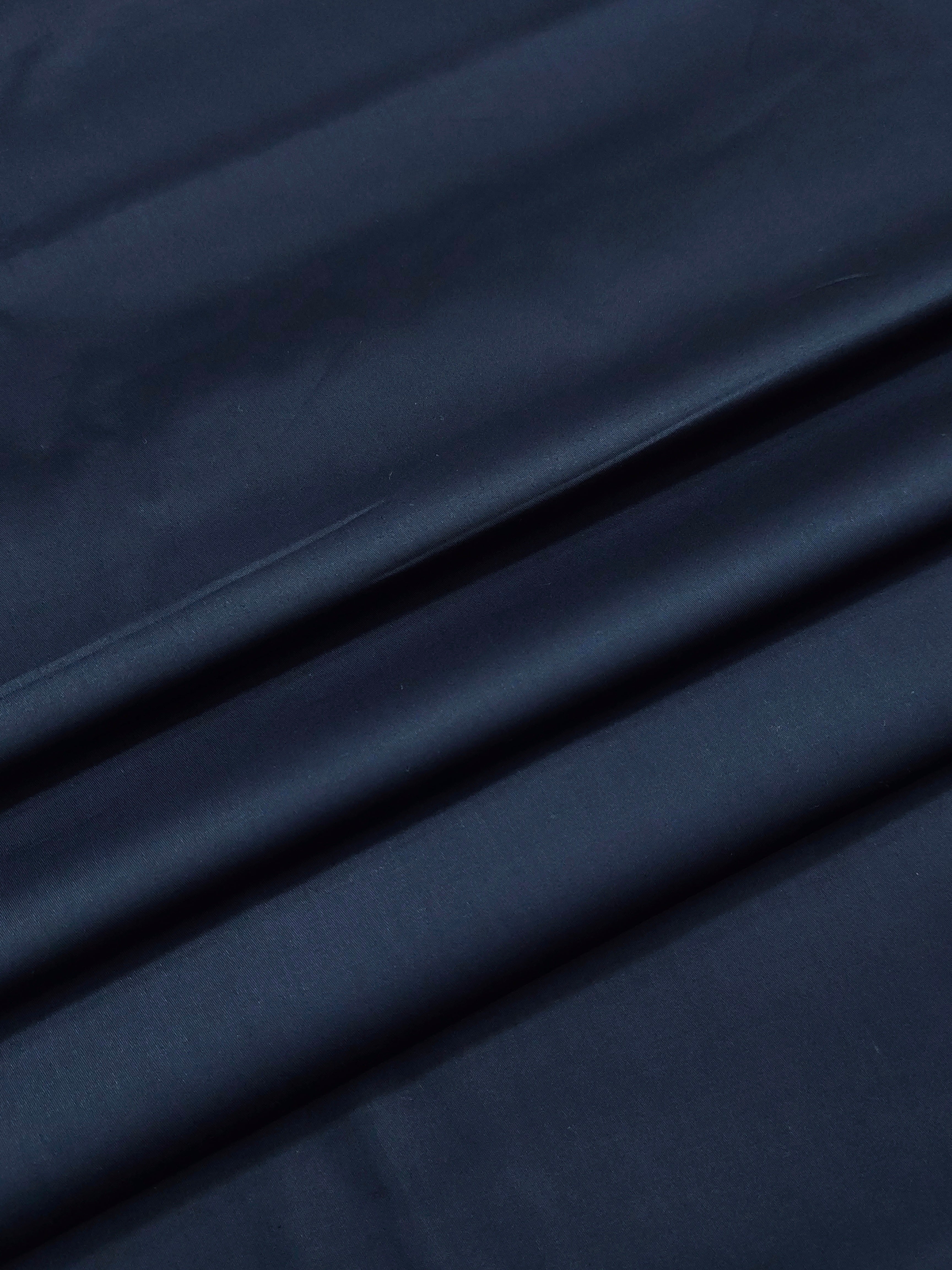Sapphire Navy Blue Premium Cotton Trouser Fabric
