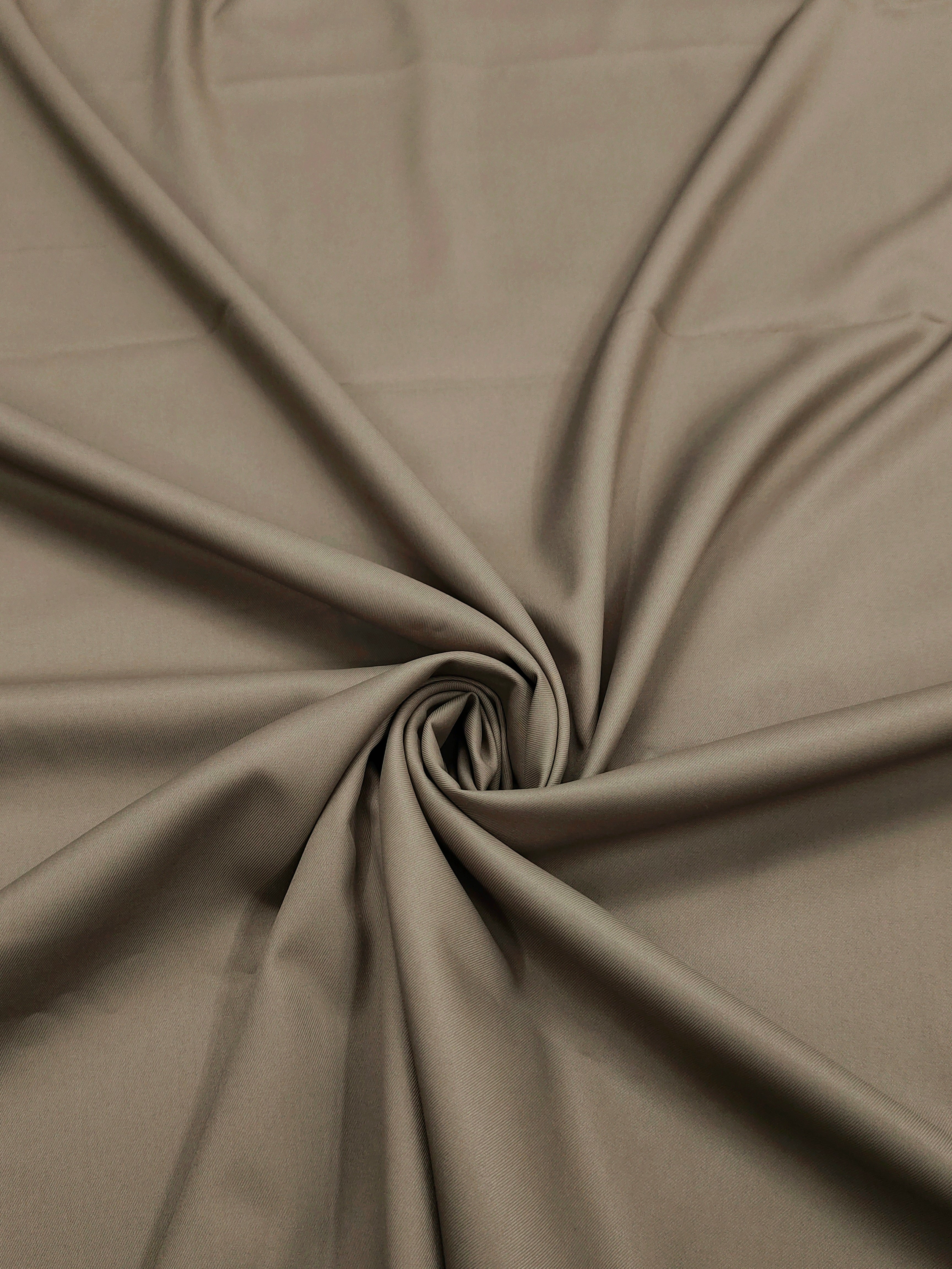Mushroom Beige Cotton Trouser Fabric for Men's Formal & Casual Wear