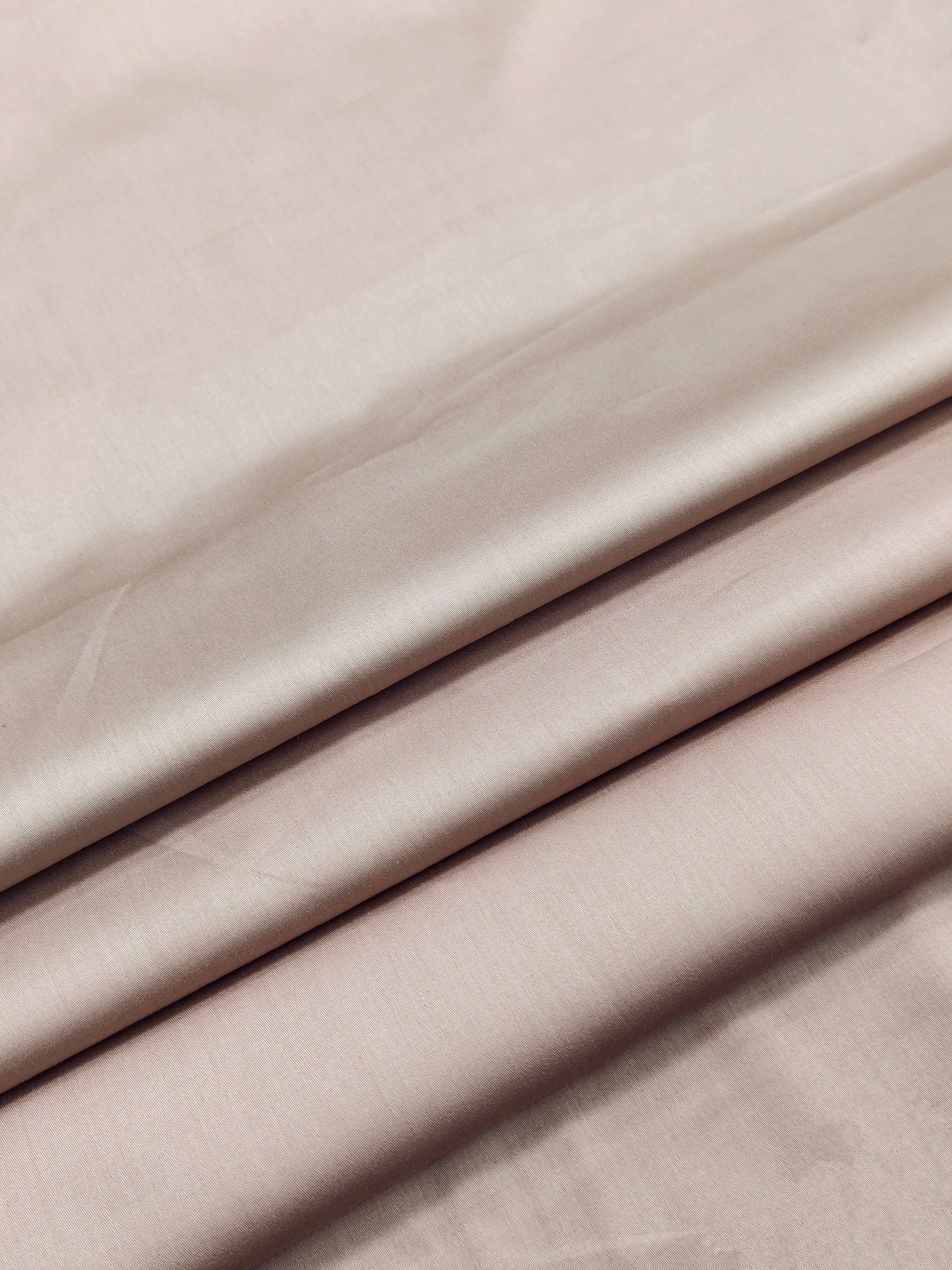 Pearl Beige Cotton Shirt Fabric for Men – Breathable Material