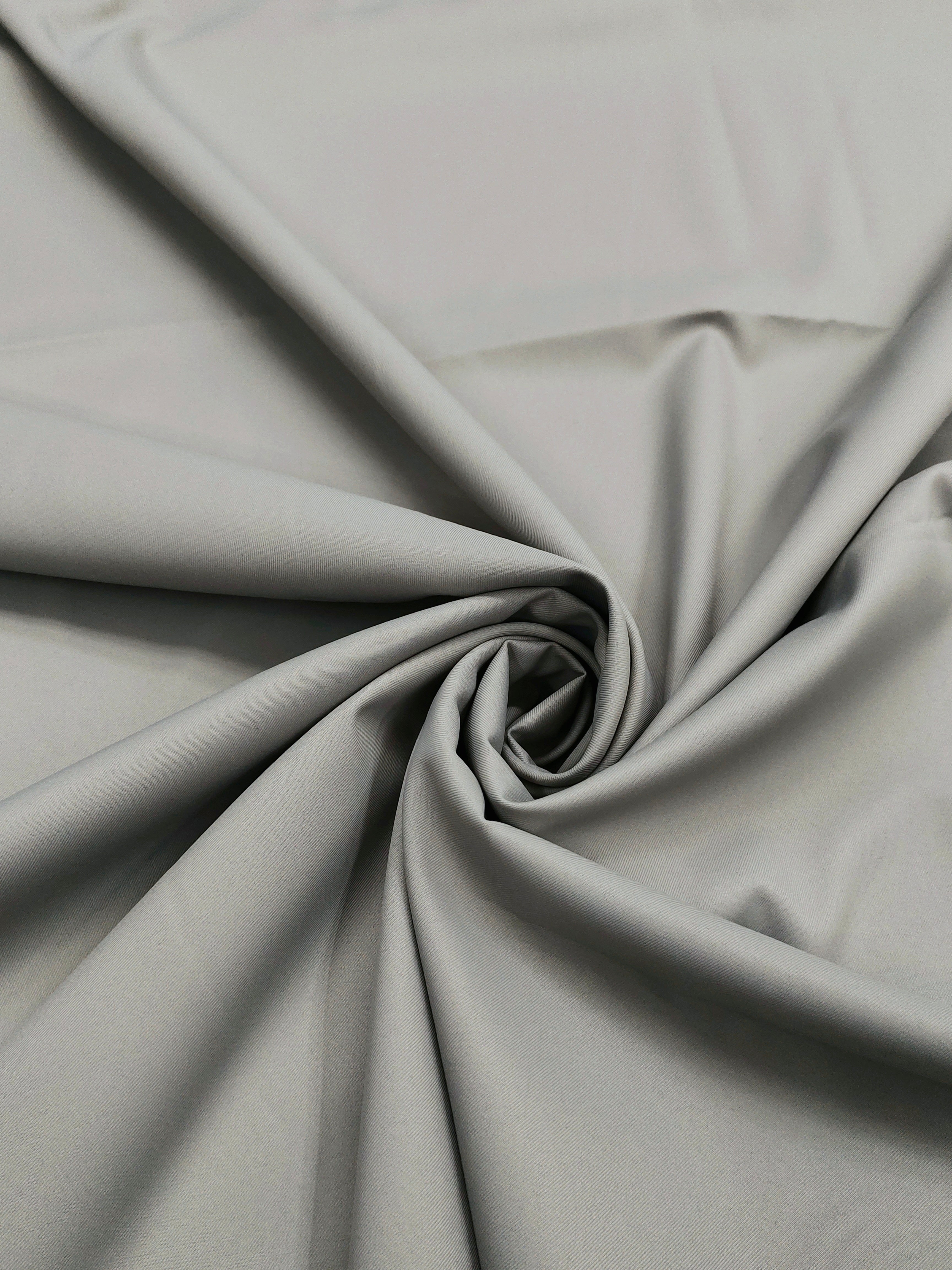 Midnight Black & Moon Grey Cotton Combo Fabric