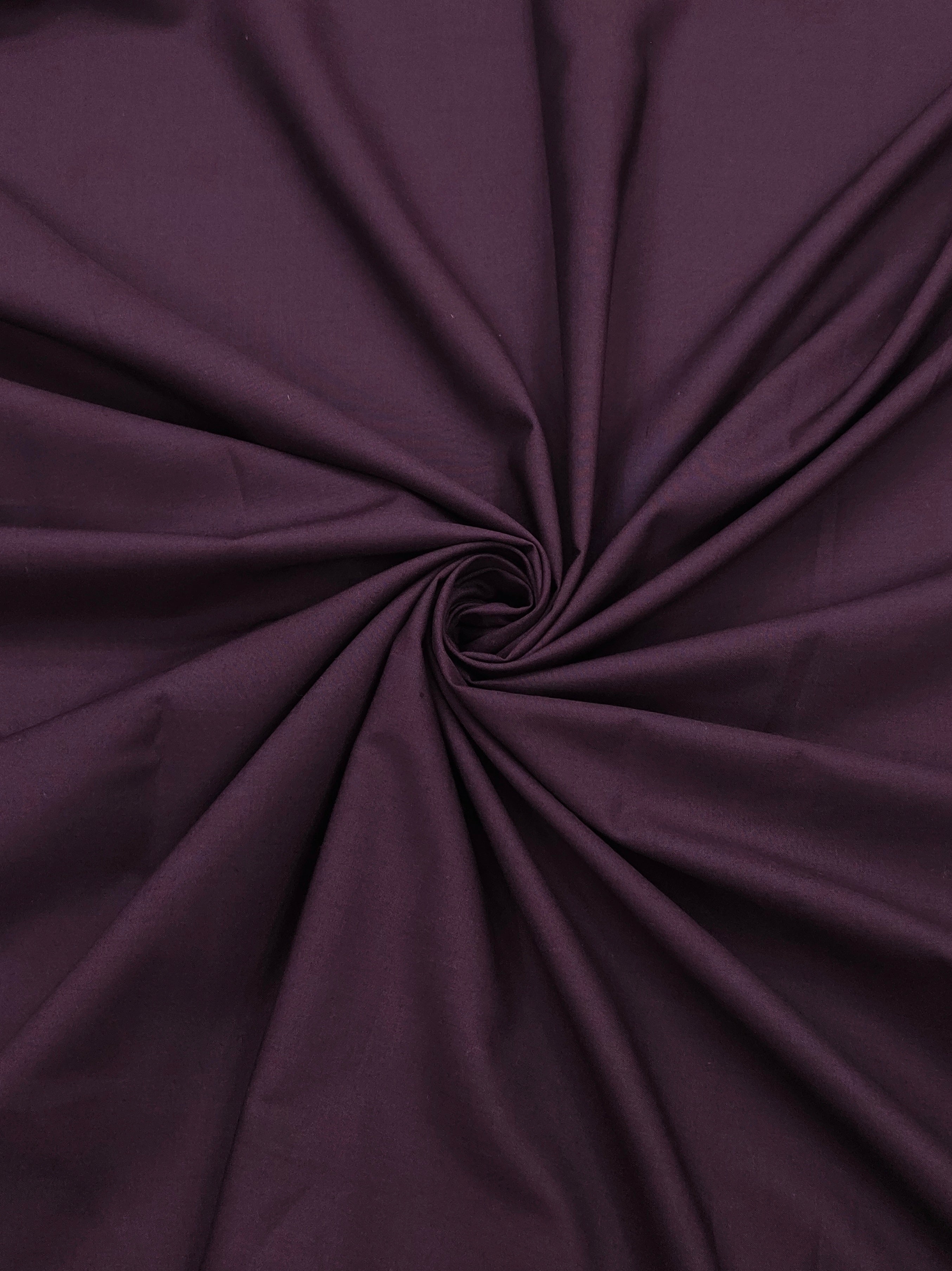Rich Coco Brown & Crystal White Cotton Fabric Combo