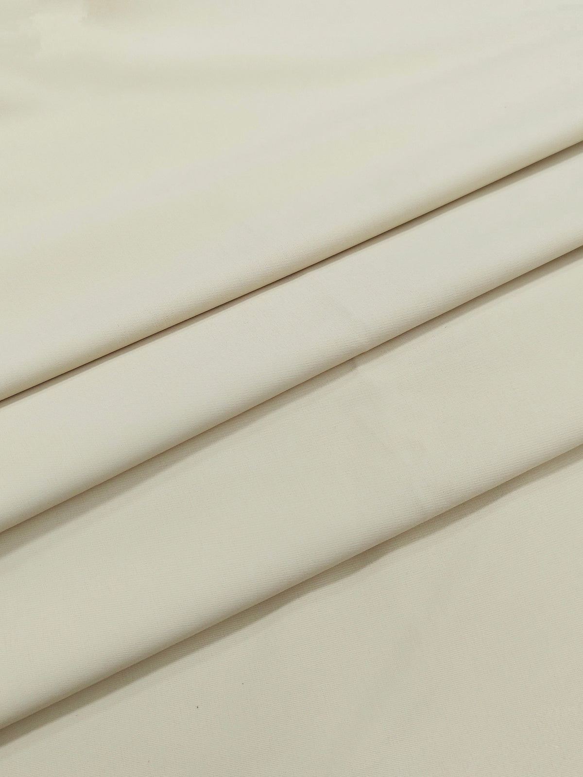 Deep Emerald Green & Vanilla Ivory Cotton Combo Fabric
